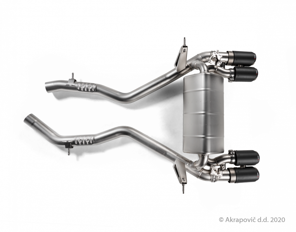 Výfuk Slip-On Line (titan) pro BMW M4 (F82, F83) - OPF/GPF
