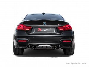 Výfuk Slip-On Line (titan) pro BMW M4 (F82, F83) - OPF/GPF 