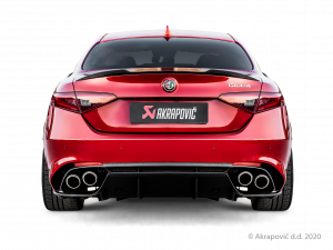 Výfuk Evolution Line (titan) pro Alfa Romeo Giulia Quadrifoglio 2018 