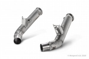 Výfukové svody bez katalyzátoru (downpipe set) na Alfa Romeo Giulia Quadrifoglio 2018