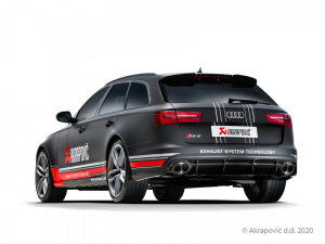 Sportovní výfuk Evolution Line (titan) pro Audi RS 6 Avant (C7) 2015 