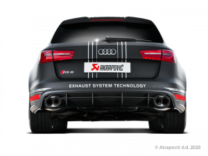 Sportovní výfuk Evolution Line (titan) pro Audi RS 6 Avant (C7) 2015 