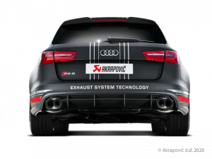 Sportovní výfuk Evolution Line (titan) pro Audi RS 6 Avant (C7) 