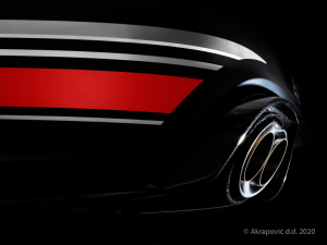 Sportovní výfuk Evolution Line (titan) pro Audi RS 6 Avant (C7) 2015 