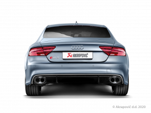 Sportovní výfuk Evolution Line (titan) pro Audi RS 7 Sportback (C7) 2014 