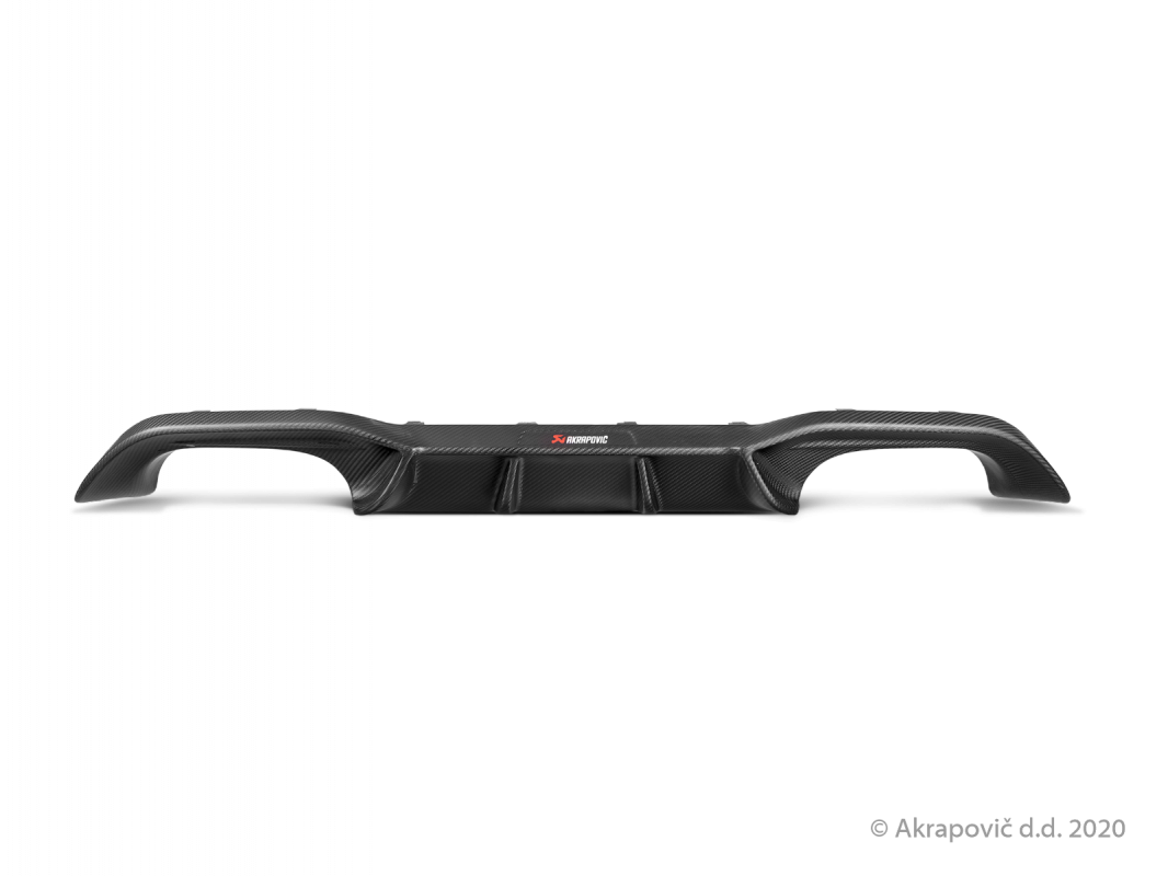 Zadní difuzor z uhlíkových vláken (karbon, matný) pro BMW M2 CS (F87N) a M2 CS (F87N) - OPF/GPF