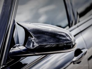 Kryty zpětných zrcátek (karbon, lesklé) pro BMW M3 (F80) 2014 