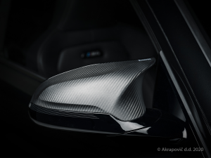 Kryty zpětných zrcátek (karbon, matné) pro BMW M3 (F80) 2015 