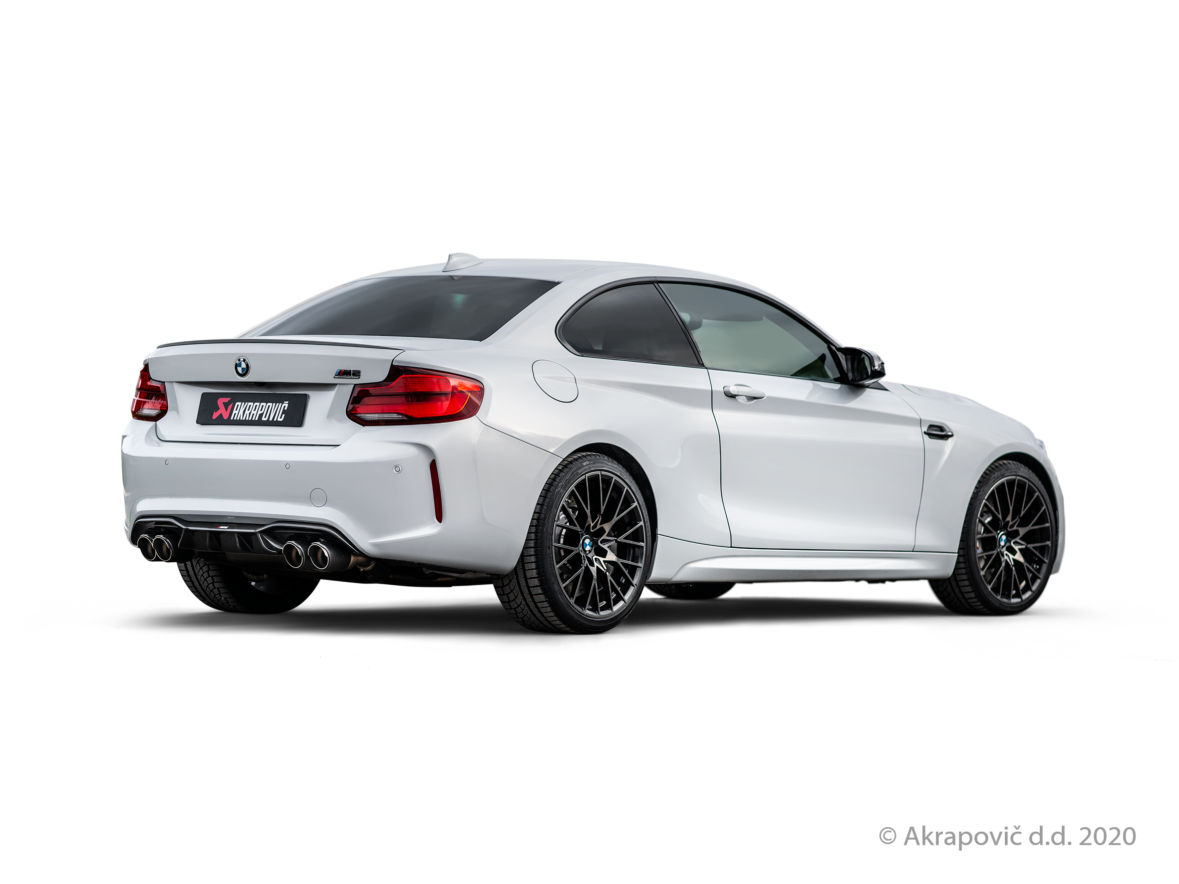 Výfuk SlipOn Line (titan) pro BMW M2 Competition (F87N);M2 Competition