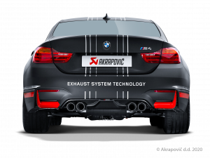 Zadní difuzor z uhlíkových vláken pro BMW M3 (F80) 2016 