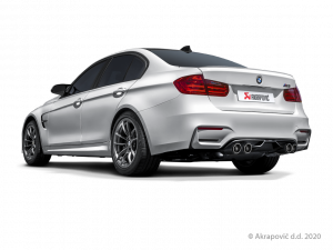 Výfuk Slip-On Line (titan) pro BMW M3 (F80) 2014 