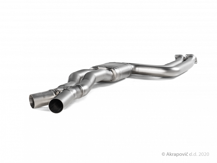 Spojovací trubky na výfuk Evolution (Titan) pro BMW M4 (F82, F83) - OPF/GPF 2018 