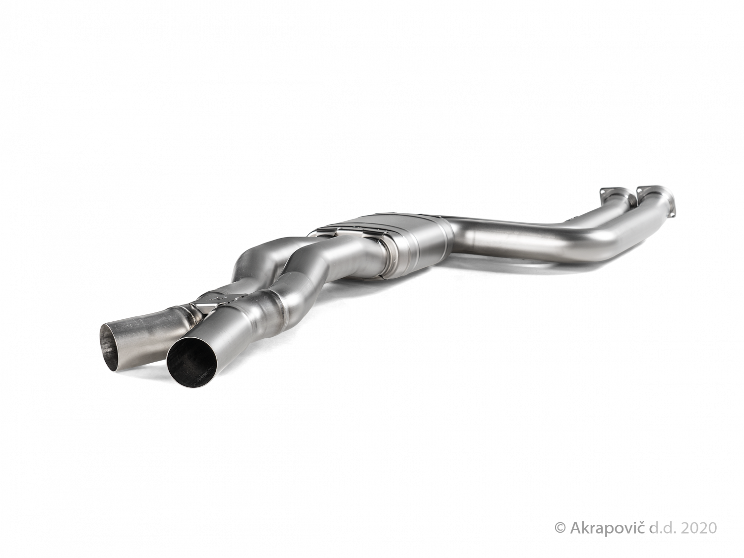 Spojovací trubky na výfuk Evolution (Titan) pro BMW M4 (F82, F83) - OPF/GPF 2018 