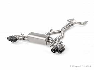 Sportovní výfuk Evolution Line (titan) pro BMW M5 / M5 Competition / M5 CS (F90) - OPF/GPF 