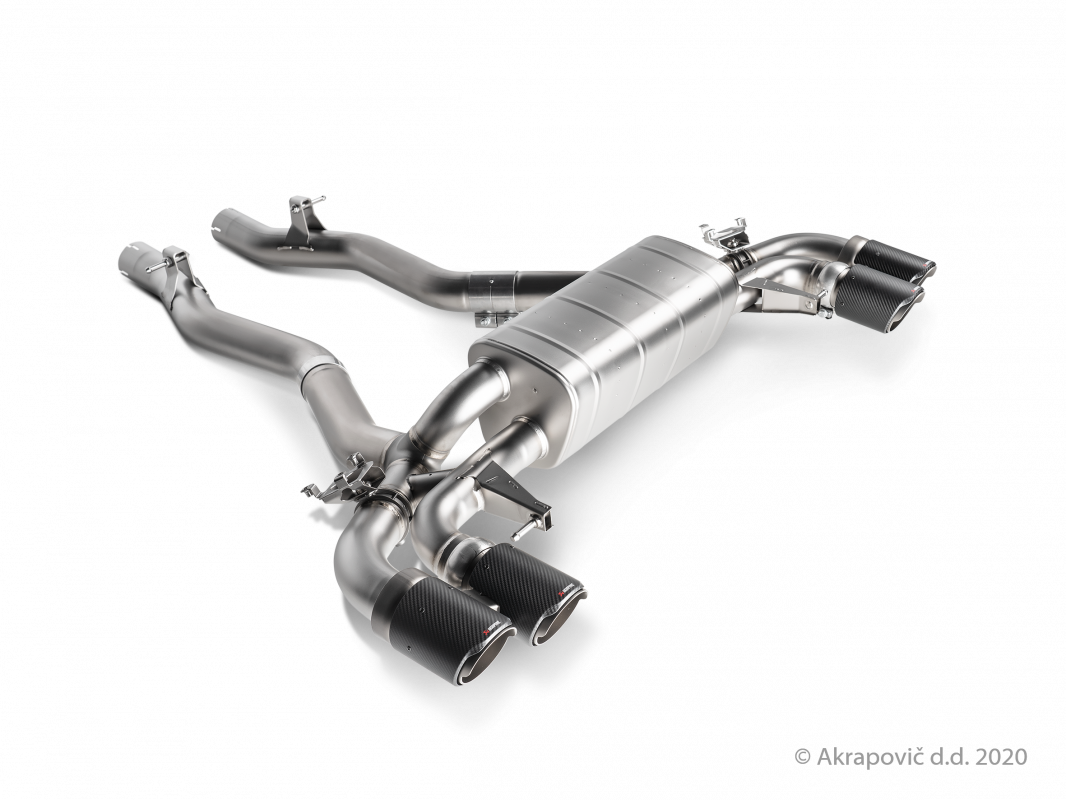 Výfuk Slip-On Line (titan) pro BMW M5 / M5 Competition / M5 CS (F90) - OPF/GPF 2019