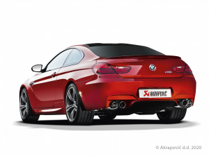 Sportovní výfuk Evolution Line (titan) pro BMW M6 (F12, F13) 2018 