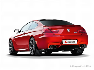 Sportovní výfuk Evolution Line (titan) pro BMW M6 (F12, F13) 2012 