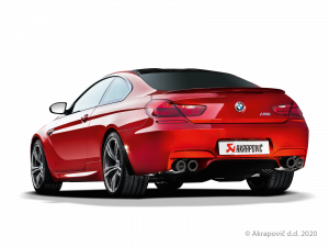 Sportovní výfuk Evolution Line (titan) pro BMW M6 (F12, F13) 2015 