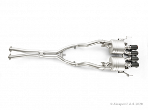 Sportovní výfuk Evolution Line (titan) pro Chevrolet Corvette Stingray/Grand Sport (C7) 2016 