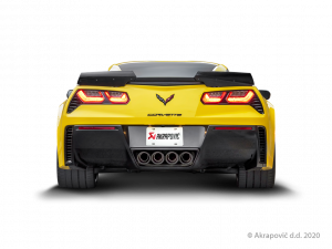 Výfuk Slip-On Line (titan) pro Chevrolet Corvette Z06 (C7) 2015 