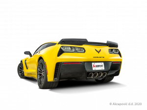 Výfuk Slip-On Line (titan) pro Chevrolet Corvette Z06 (C7) 2016 