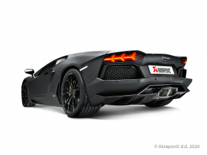 Výfuk Slip-On Line (titan) pro Lamborghini Aventador LP 700-4 Coupé/Roadster 2016 