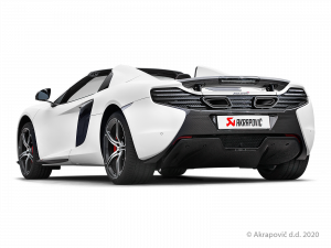 Výfuk Slip-On Line (titan) pro McLaren 650S / 650S SPIDER 2018 