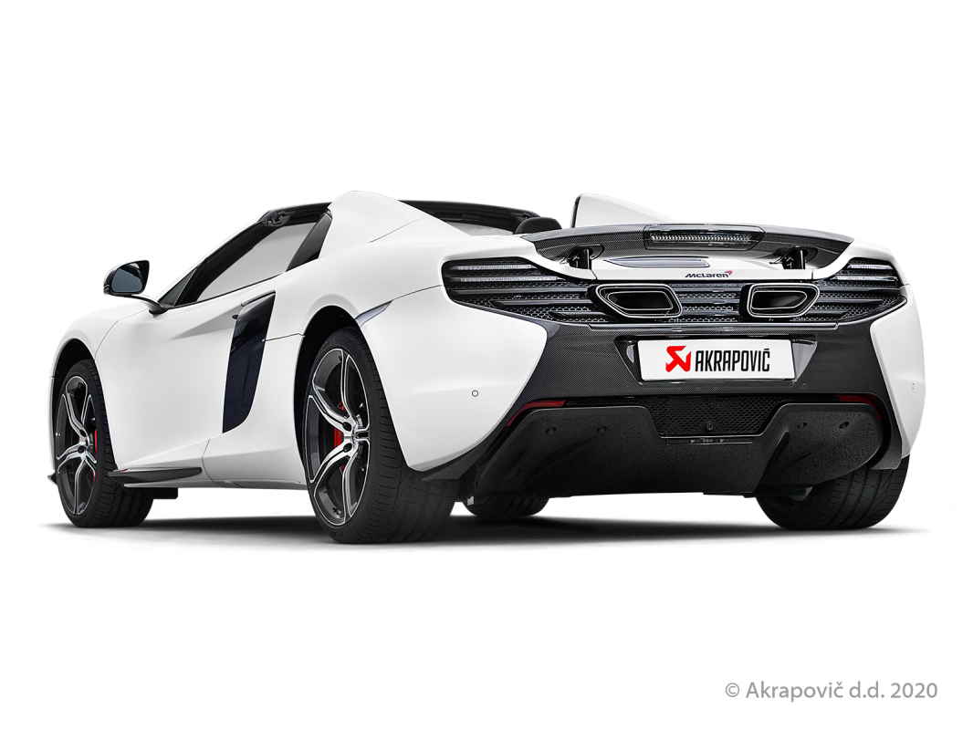 Výfuk Slip-On Line (titan) pro McLaren 650S / 650S SPIDER 2015