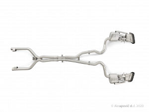 Spojovací trubky na výfuk Evolution (Titan) pro Mercedes-AMG C 63 Coupé (C205) 2017 