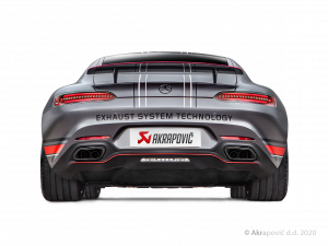 Sportovní výfuk Evolution Line (titan) pro Mercedes-AMG Coupé GT / GT S / GT C 2015 