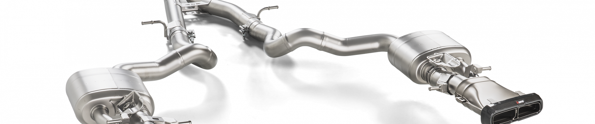 Spojovací trubky na výfuk Evolution (Titan) pro Mercedes-AMG E 63/E 63 S Sedan/Estate (W213/S213) 