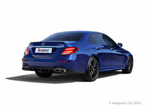 Koncovky výfuku (karbon, lesklé) pro Mercedes-AMG E 63/E 63 S Sedan/Estate (W213/S213) 2020 