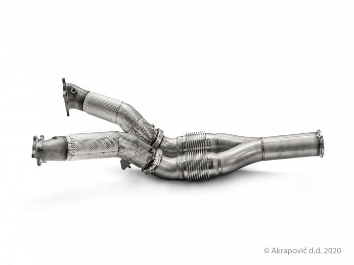 Výfukové svody a spojovací trubky pro turbomychadla pro Nissan GT-R 2015 