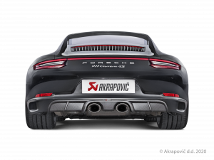 Výfuk Slip-On Line (titan) pro Porsche 911 Carrera Cabriolet /S/4/4S/GTS (991.2) 2017 