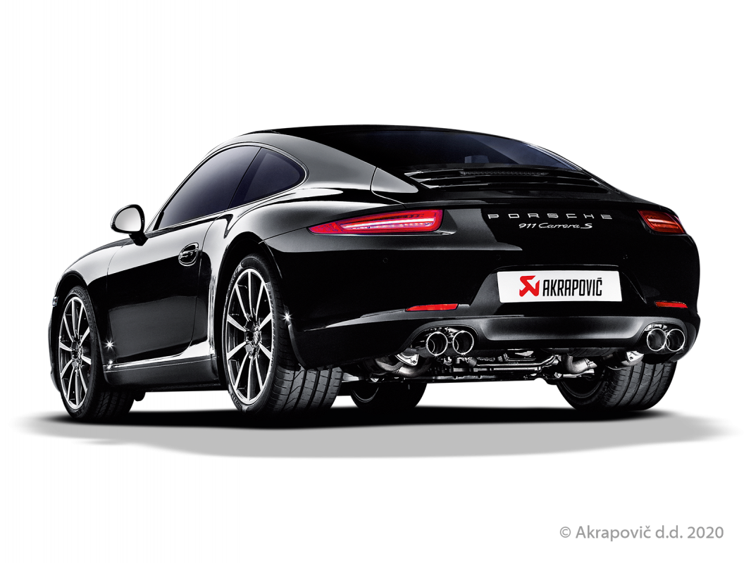 Výfuk Slip-On Line (titan) pro Porsche 911 Carrera /S/4/4S/GTS (991) 2015