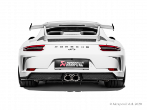 Výfuk Slip-On Race Line (titan) pro Porsche 911 Speedster - OPF/GPF 
