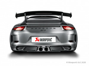 Zadní difuzor z uhlíkových vláken pro Porsche 911 GT3 (991) 2015 