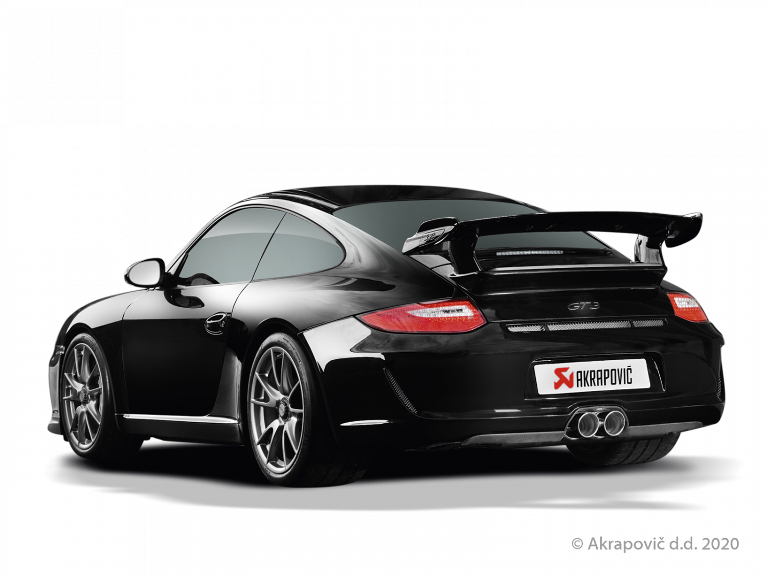 Výfuk Slip-On Line (titan) pro Porsche 911 GT3/RS (997 FL) 3.8 2011 