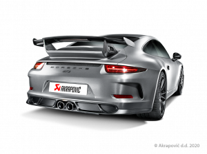 Výfukové svody Evolution (titan) pro Porsche 911 GT3 RS (991) 2014 