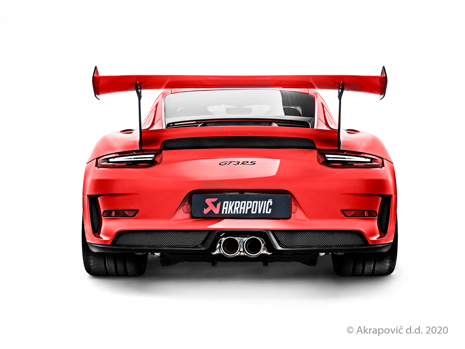 Výfuk Slip-On Line (titan) pro Porsche 911 GT3 (991.2);911 GT3 / GT3 Touring (991.2) 2019 