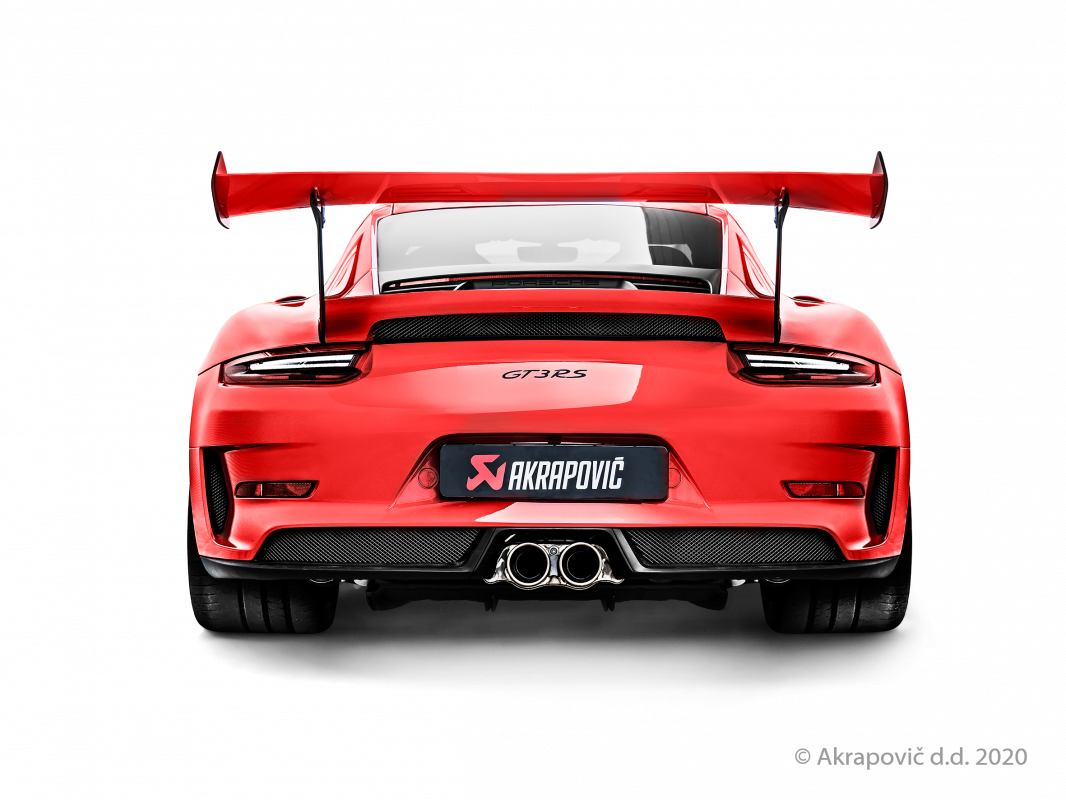 Výfuk Slip-On Line (titan) pro Porsche 911 GT3 RS (991.2) 2020
