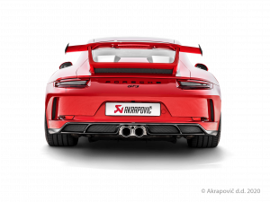 Zadní difuzor z uhlíkových vláken (karbon, matný) pro Porsche 911 GT3 (991.2);911 GT3 / GT3 Touring (991.2) 