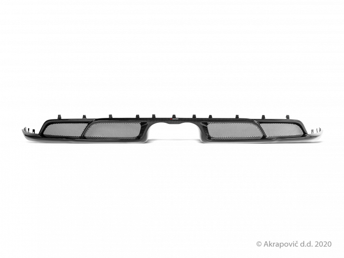 Zadní difuzor z uhlíkových vláken (karbon, lesklý) pro Porsche 911 GT3 RS (991.2) 2019 
