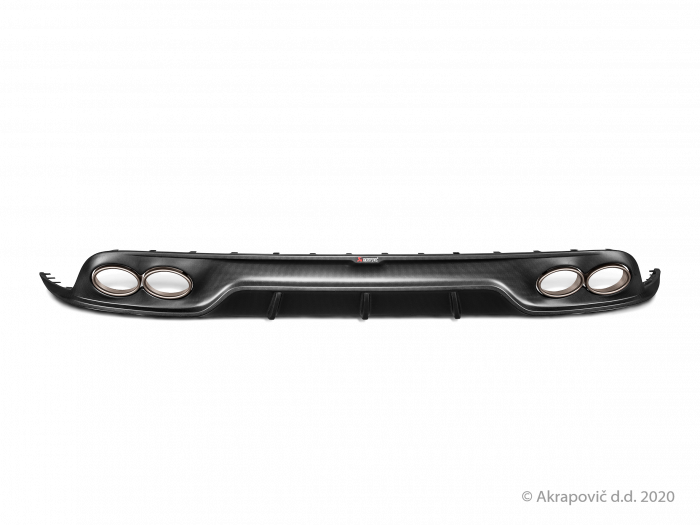 Zadní difuzor z uhlíkových vláken (karbon, matný) pro Porsche 911 Turbo / Turbo S (991.2) 2016 