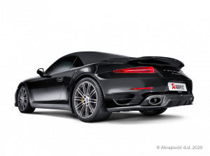 Výfuk Slip-On Line (titan) pro Porsche 911 Turbo/Turbo S (991) 2014 