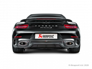 Výfuk Slip-On Line (titan) pro Porsche 911 Turbo/Turbo S (991) 2014 