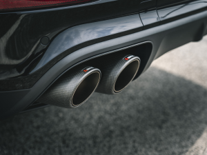 Koncovka výfuku (karbon) pro Porsche Cayenne Turbo S-E-Hybrid / Coupé (536) 2019 