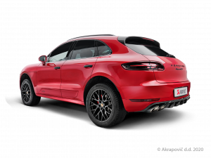 Sportovní výfuk Evolution Line (titan) pro Porsche Macan Turbo (95B) 2017 