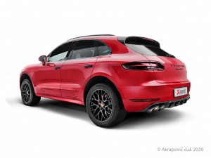 Sportovní výfuk Evolution Line (titan) pro Porsche Macan Turbo (95B) 2016 