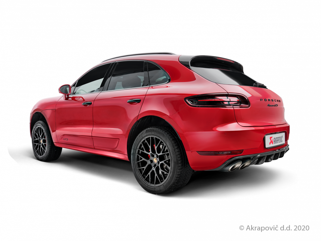 Sportovní výfuk Evolution Line (titan) pro Porsche Macan Turbo (95B) 2017 